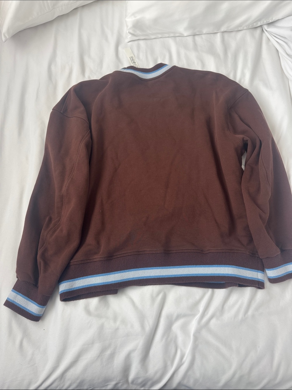 LULULEMON Perfectly Oversized Ringer Crew - Picture 2 of 3